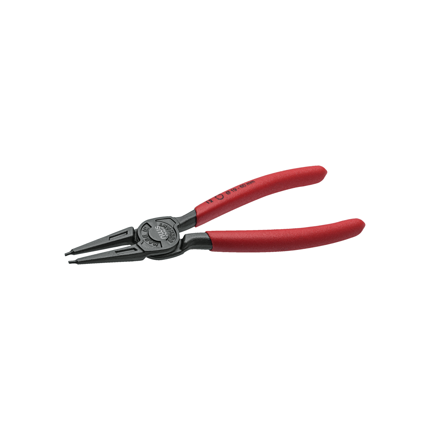 NWS Sicherungsringzange 178-62-I0 | gerade Backen | Geeignet für Ringe mit einem Durchmesser von 8 bis 13 mm | Entspricht der DIN 5256 D