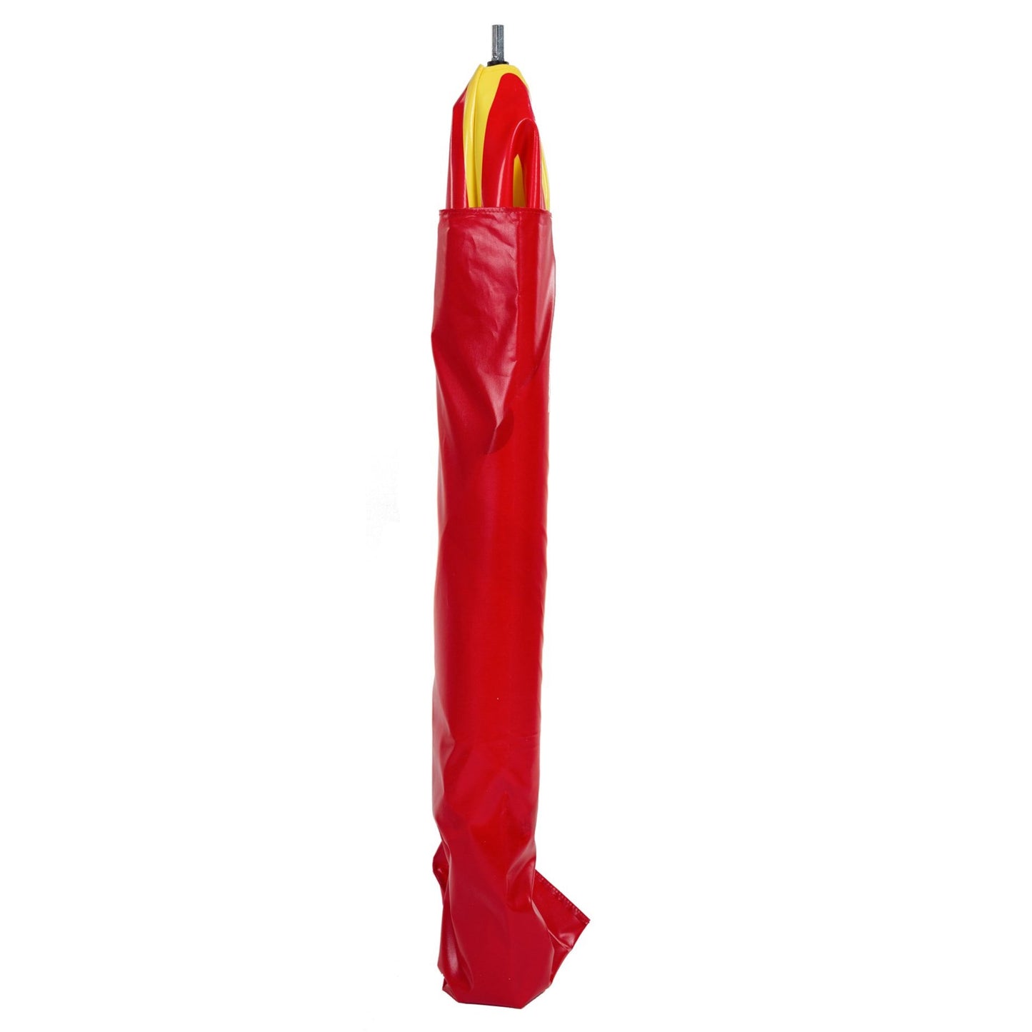 NESTLE Warnpyramide 70 cm, Schaufelmann (VZ123), gelb, mit Feder