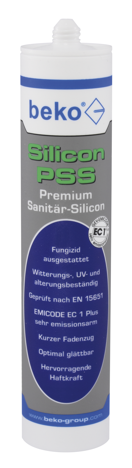 Beko Silicon PSS Premium-Sanitär-Silicon 310 ml STRANDBEIGE