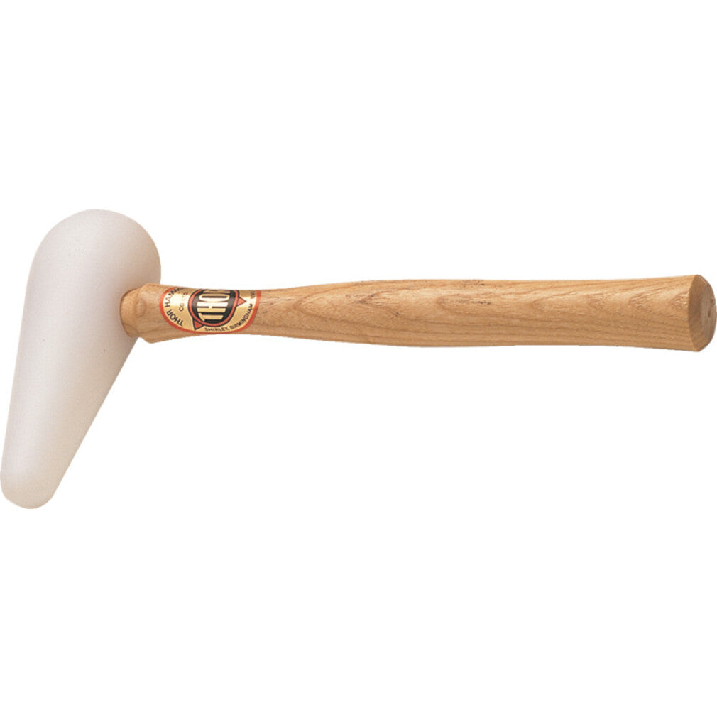 THOR Super Plastik Hammer, birne Form Ø x l 50 x 125 mm, 225 g, mit Holzstiel