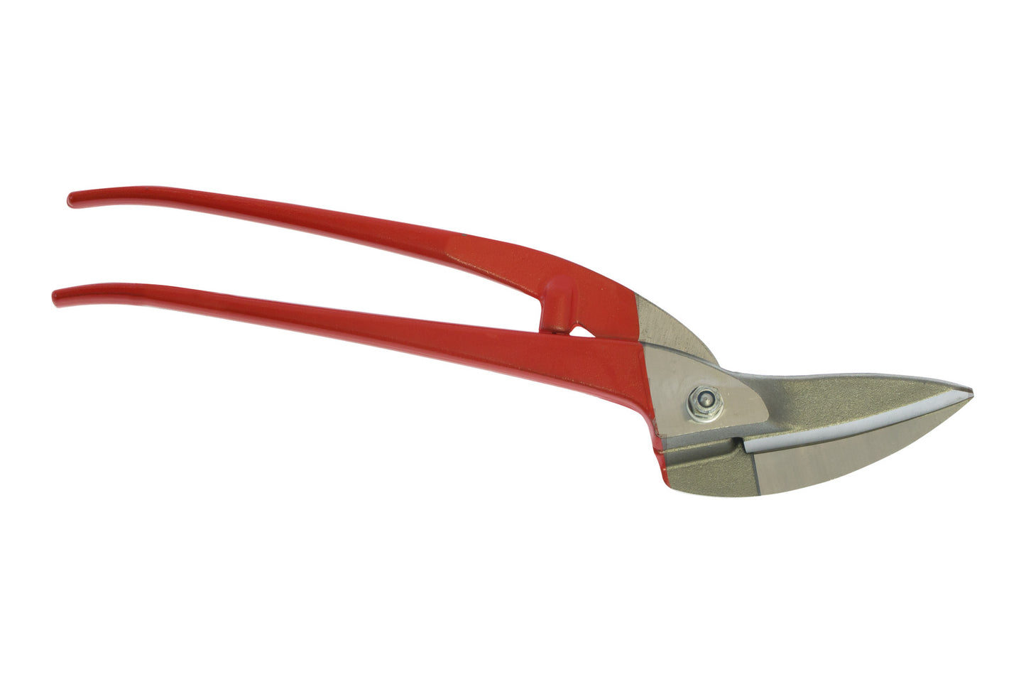 STUBAI DURCHLAUFSCHERE 350 mm links | Profi-Blechschere für lange, gerade Schnitte in Metall, Aluminium & Zink | linkssschneidend | PVC-Griffe | induktiv gehärtet 60–62 HRC | 820 g