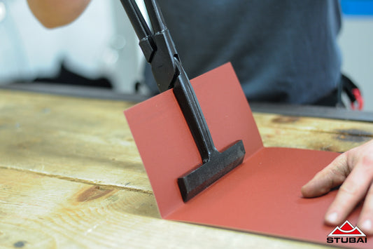 STUBAI Deckzange gerade, mit durchgestecktem Gewerbe 180mm - 282318