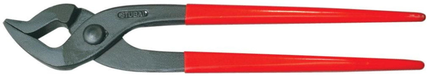 STUBAI Dachrinnenzange gerade, mit eingelegtem Gewerbe 15mm - 282701 | Ideal zum Einfedern von Rinnenhaken mit induktiv gehärteter Spitze und ergonomischem Griff.