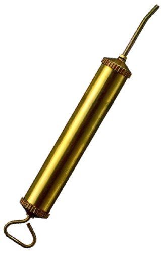 Pressol Saug- und Druckspritze-500 ml, Messing-poliert-Zinkdeckel