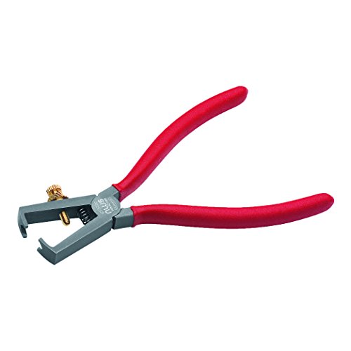 NWS Abisolierzange auf SB-Karte 145-62-160-SB | V-förmiger Schneide für Drähte und Litzen bis max. Ø 5 mm bzw. 10 mm² Leiterquerschnitt