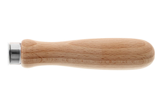 STUBAI Feilenheft 120 mm – ergonomischer Holzheftgriff aus Buchenholz, passend für Flach-, Rund- und Halbrundfeilen, sichere Handhabung, langlebig, ideal für Werkstatt, Handwerk, Hobby & Profi