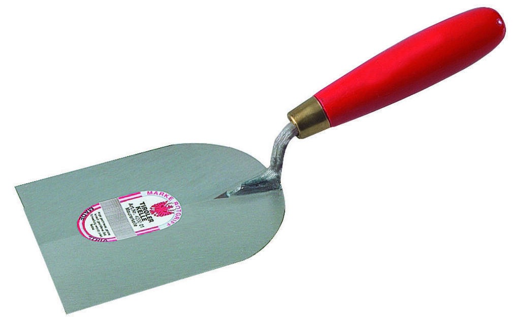 STUBAI Gipser Maurerspachtel gekröpft 50 mm