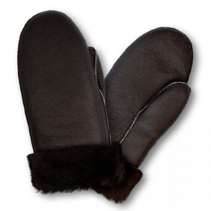 Heitmann Herren Faust-Handschuhe "de luxe" Schwarz oder Natur Gr. S-XL