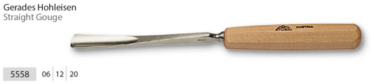 STUBAI Stechbeitel lang poliert Form 58 12 mm