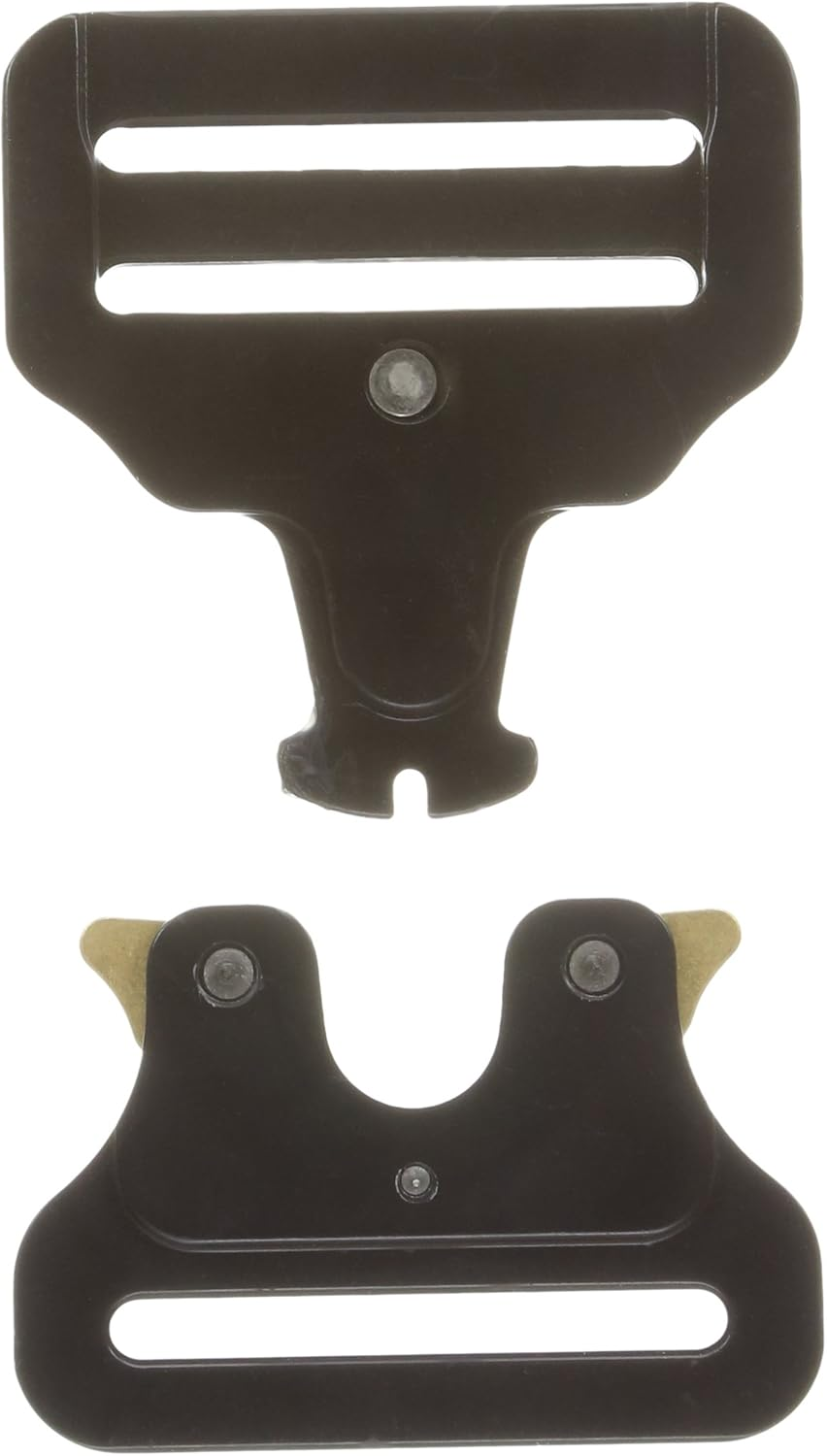 STUBAI Gurtschnalle bis 45 mm | vergütetem Aluminium mit schwarzer Eloxierung | CLICK FIX FLEX 2.0 | verhindert Öffnen unter Last | Profiqualität Made in Austria