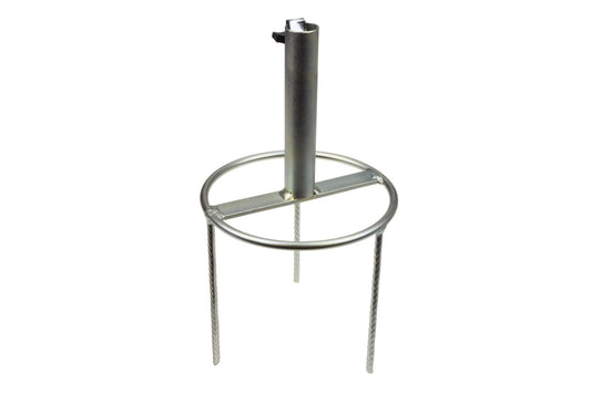 STUBAI Schirmständer Rasendorn 25 mm Ø, Höhe 150 mm, 600 g – mobiler Sonnenschirmständer für Rasenflächen | leicht einsteckbar ohne Werkzeug | stabiler Halt für Schirme im Garten & Camping