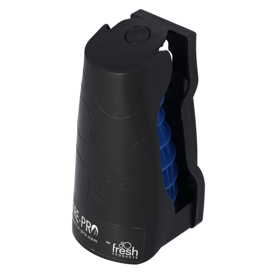 Cut360 Eco Air 2.0 Raumduft Set, schwarze/weiße Halterung mit 5 Düften für große Räume, 30 Tage Frischewirkung, Lufterfrischer im formschönen Design, geräuschlos ohne sprayen