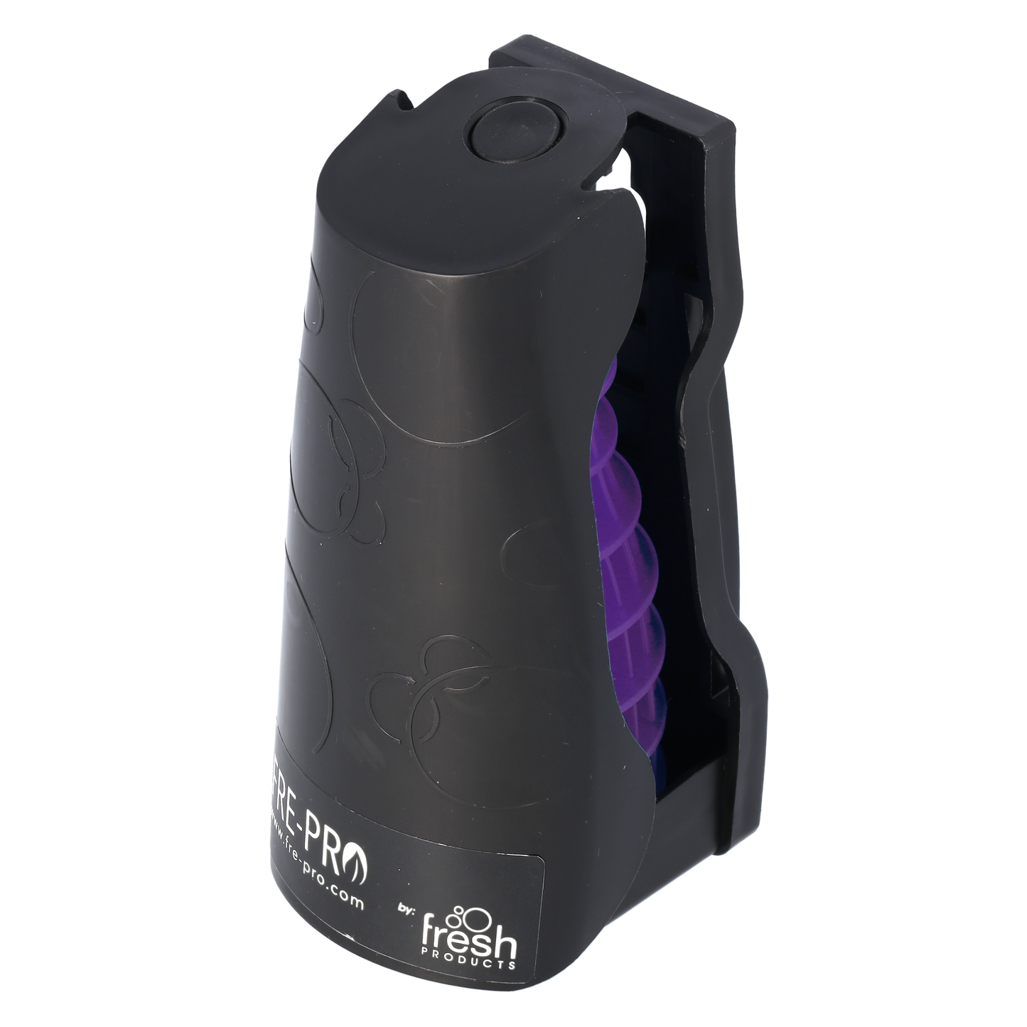 Cut360 Eco Air 2.0 Raumduft Fabulous Lavender mit schwarzer Halterung für große Räume, 30 Tage Frischewirkung, Lufterfrischer im formschönen Design, geräuschlos ohne sprayen