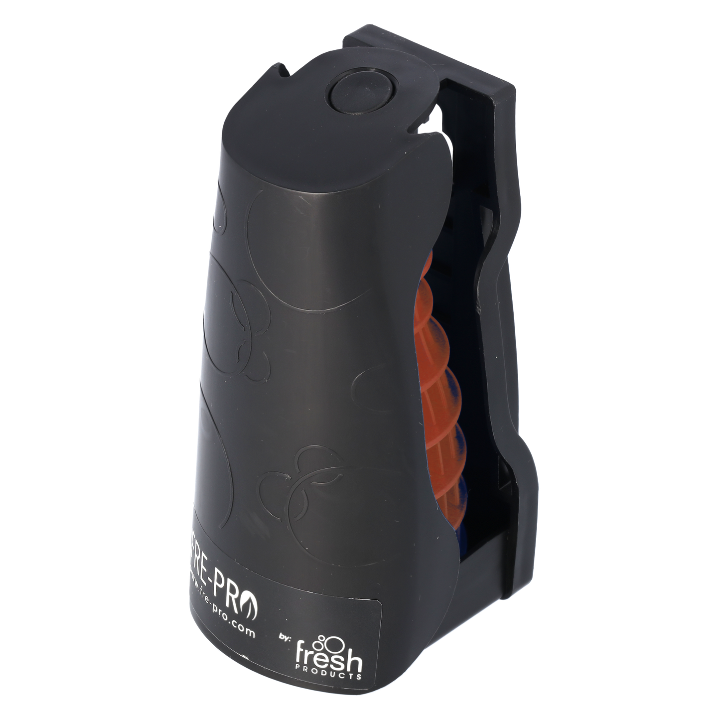Cut360 Eco Air 2.0 Raumduft Kiwi Grapefruit mit schwarzer Halterung für große Räume, 30 Tage Frischewirkung, Lufterfrischer im formschönen Design, geräuschlos ohne sprayen