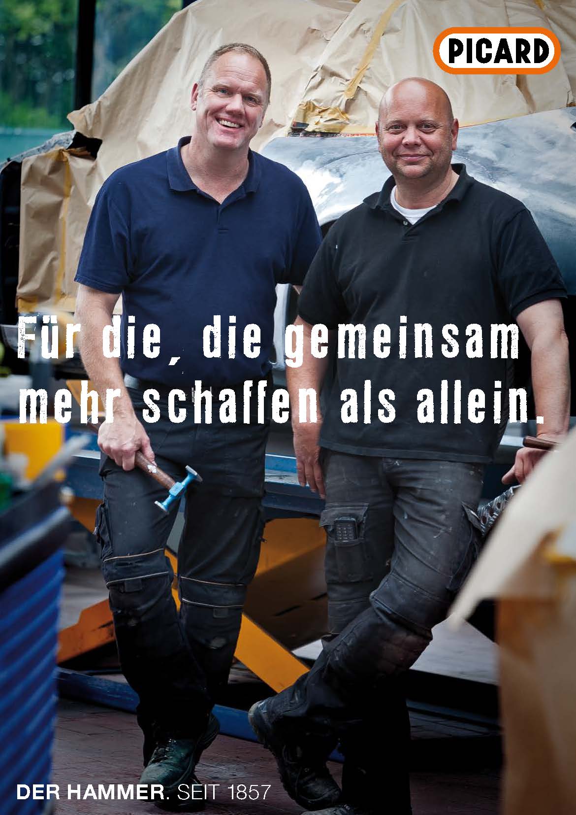 Picard Hebel- und Ausbeuleisen 950 g, 390 mm blau lackiert