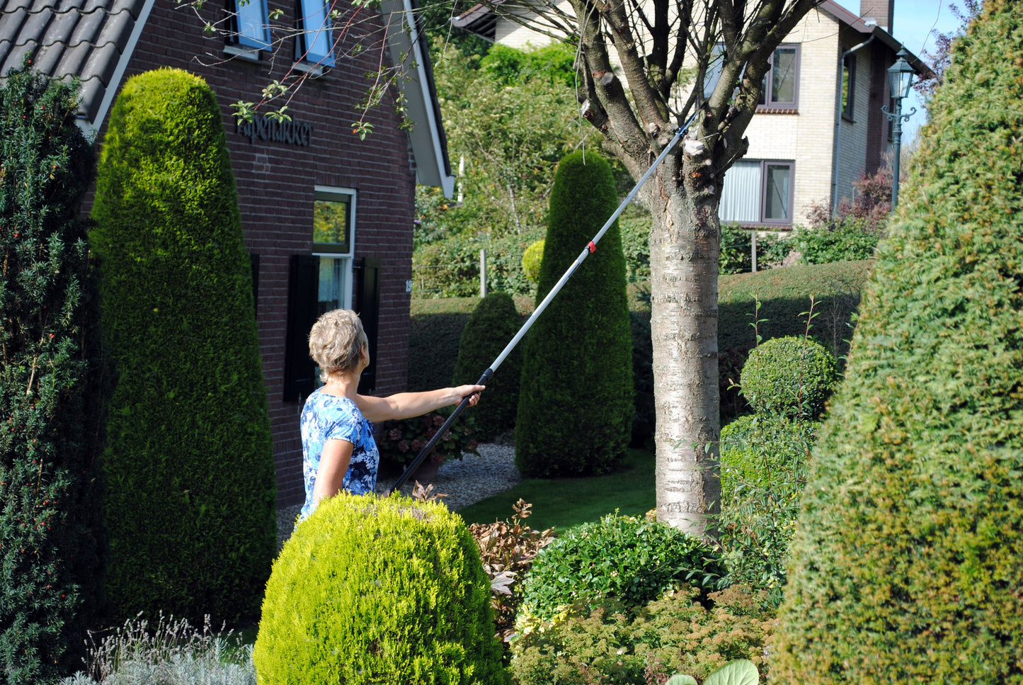 SILKY Zübat Professional Teleskopsäge 2-teilig 1,75–2,65 m | 330 mm Zugsägeblatt 7,5 Z/30 mm Mirai-Me | ovale Alu-Stange, Doppel-Verriegelung | hartverchromt gegen Rost & Harz | HookFox optional