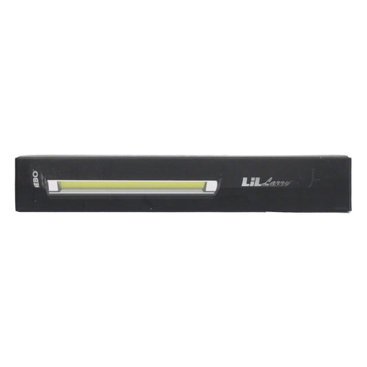 LIL LARRY Power Taschenlampe. 250 Lumen & Roter Blitzmodus, silber