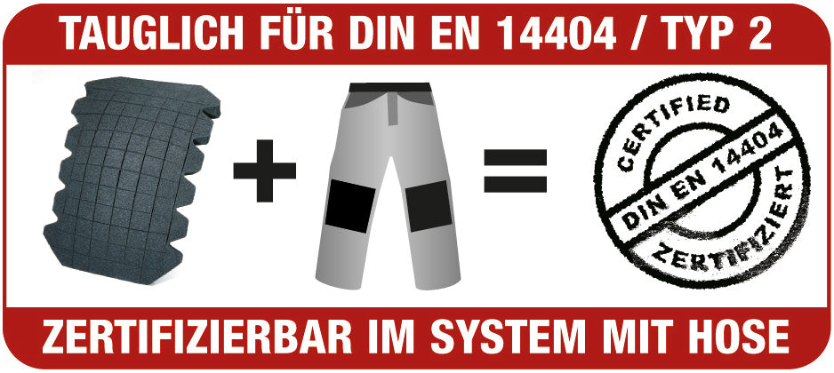 KNEETEK Kniepolster Universal Maxi 16 | 2 Stück | 245x150x16mm | 115g | optimaler Knieschutz in Kombination mit Arbeitshose | Knieschutzpolster geeignet für Klempner Elektriker Fliesenleger