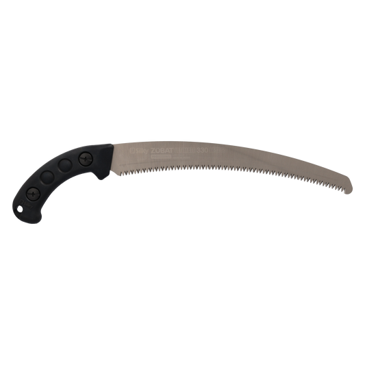 Silky Handsäge Zübat Ultimate Professional 330mm 7,5-6,5 Zähne/30mm gebogen | neuer Gokai-Me-Verzahnung | Abmessungen: 510 x 130 x 45 mm |