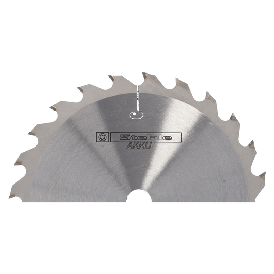 STEHLE Kreissägeblatt 165x1,6/1,2x15,88mm Z24 F/WS Massivholz – sehr feiner Schnitt · Dünnschnitt für Akku-Handkreissägen · für Hart- und Weichholz