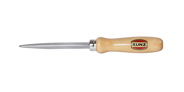 Runder Ziehklingenstahl mit Holzheft 220 mm zum Gratabziehen