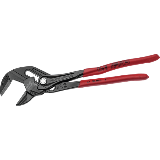 NWS Zangenschlüssel Gripper auf SB-Karte 1664-12-250-SB,universale Zangenschlüssel zum Greifen von Muttern und veredelten Armaturen