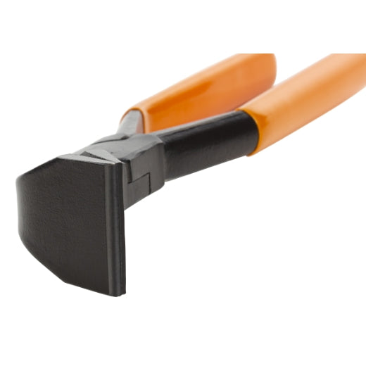 Falzzange 90° gekröpft, Griffe tauchisoliert 550 g, 240 mm