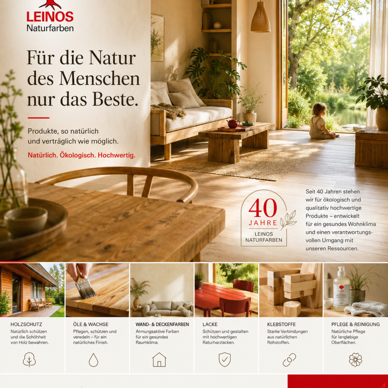 Leinos Grundierung