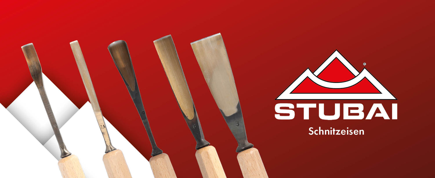 STUBAI Stemmeisen Stechbeitel Serie 52, Balleisen, Hohleisen