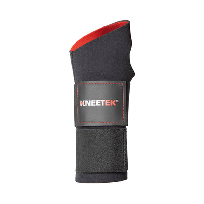 KNEETEK Daumenhandgelenkbandage XL | Linkes Handgelenk | selbstwärmende Handgelenkbandage mit Daumenstütze | elastische Bandage für den Daumen und das Handgelenk zur Kompression und Führung