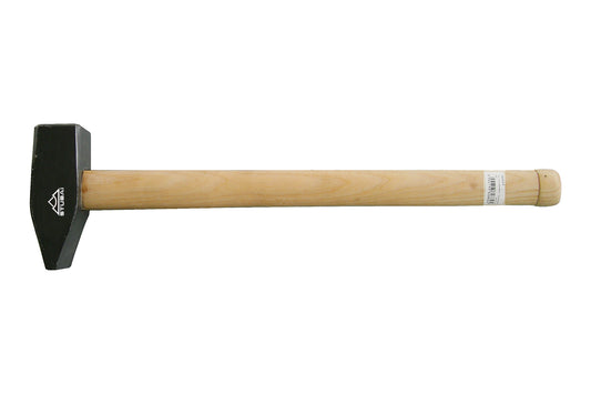 Stubai Vorschlaghammer 6500 g, Holzstiel, Kopfgewicht 6000 g, geschmiedet, Hammer wird beidhändig geführt für maximale Schalgkraft bei Abbrucharbeiten, im GALABAU, spalten von Holz und Stein