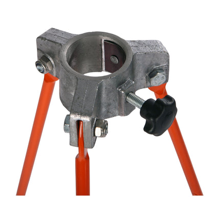 Nestle Fluchtstabstativ mit Klemmschraube, 100 cm 11903000 (Stativ Klemmschraubenstativ Prismenstativ Baustativ Vermessungsstativ) Höhe: 100 cm, leichte Ausführung, mit Klemmschraube