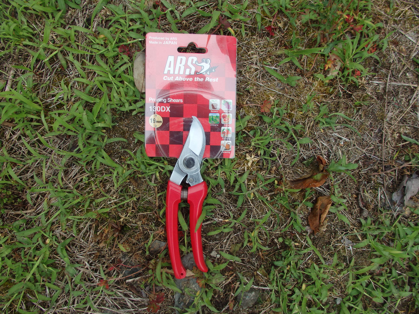 ARS Garten/Rosenschere 130DX speziell für Frauen  Geeignet für den Schnitt von Zweigen, Ästen und anderen Pflanzen, ideal für den Einsatz in jedem Garten