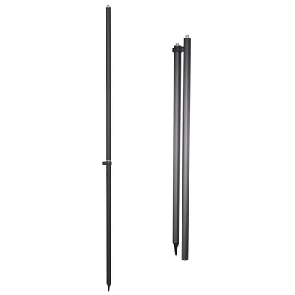 NESTLE GNSS 2-Segment-Karbonstab mit Kabelführungslöchern