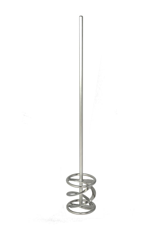 epi Edelstahlrührer MR 4, Schaft Ø 10 mm, Rührkorb Ø 100 mm, V2A 2 Ringe, lebensmittelecht