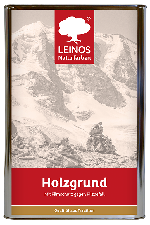 LEINOS 150 Holzgrund 30 l – offenporige Holzgrundierung für Lack- und Lasuranstriche außen, mit Filmschutz gegen Bläuebefall, tiefenwirksam, transparent-bräunlich, reicht bis ca. 144 m²