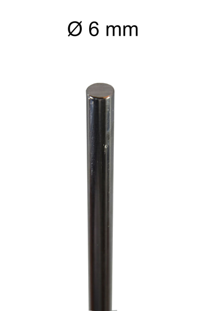 epi Edelstahlrührer MR8, ØSchaft:6mm, ØRührkorb 55mm, V2A, mit Bodendistanzkegel - Made in Germany