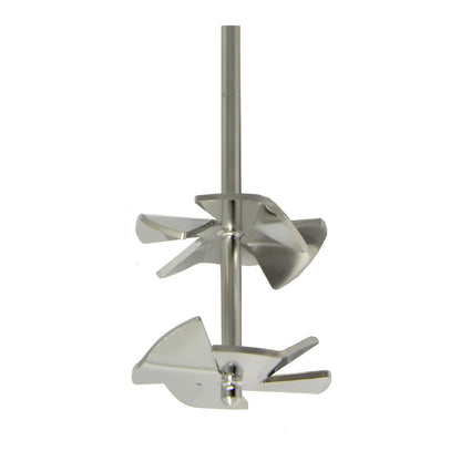 epi Edelstahlrührer MR8, ØSchaft:6mm, ØRührkorb 55mm, V2A, mit Bodendistanzkegel - Made in Germany