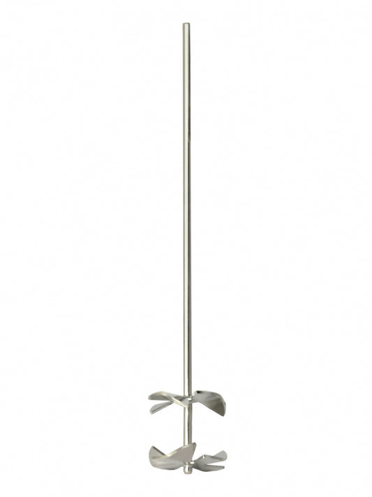 epi MR 8 Edelstahlrührer V2A mit Bodendistanzkegel, lebensmittelecht, ØRührkorb 55 mm, Schaft Ø 6 mm