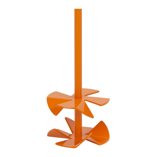 epi Scheibenrührer MR 8 100 GN | Rührkorb Ø 100 mm | M14x2,0 | für 15–25 kg Farben, Lacke, Fliesenkleber & Fertigputz | 600 mm | kunststoffbeschichtet | Art. 18102