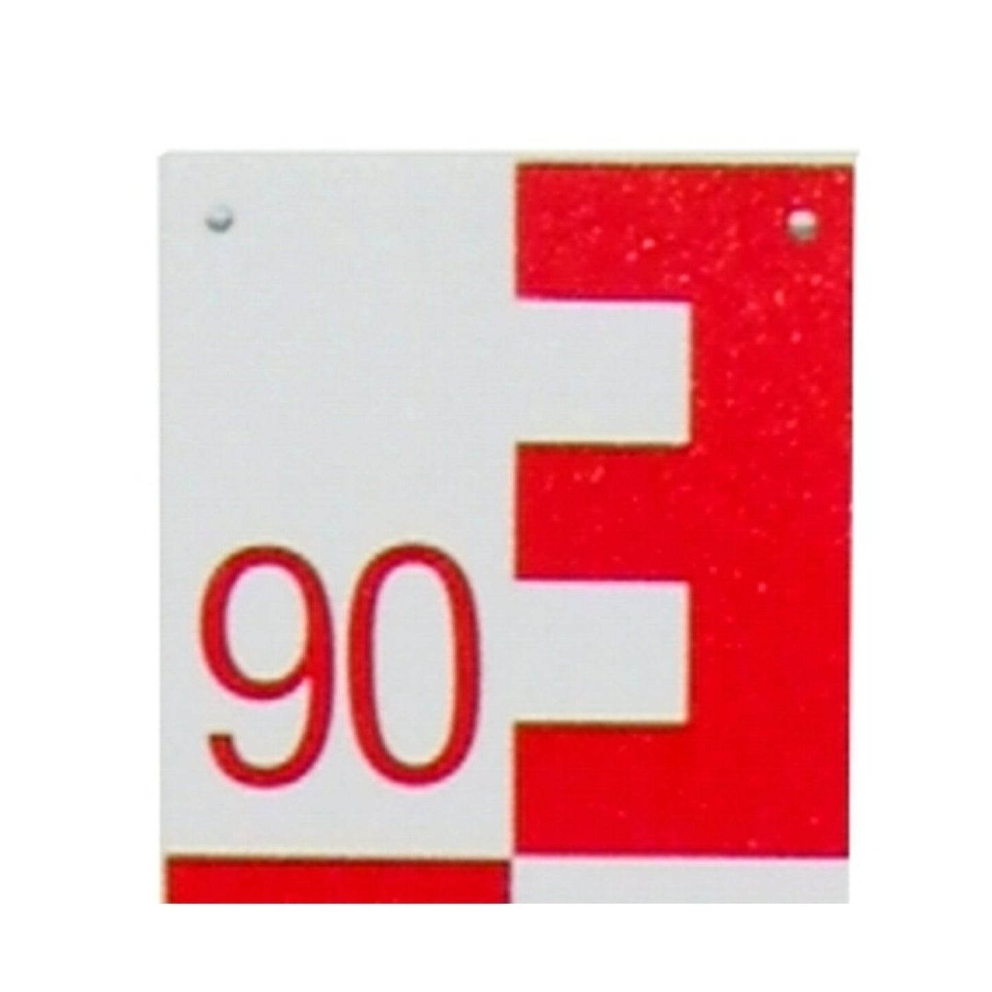 NESTLE Pegellatte, rot, Teilung 90-00