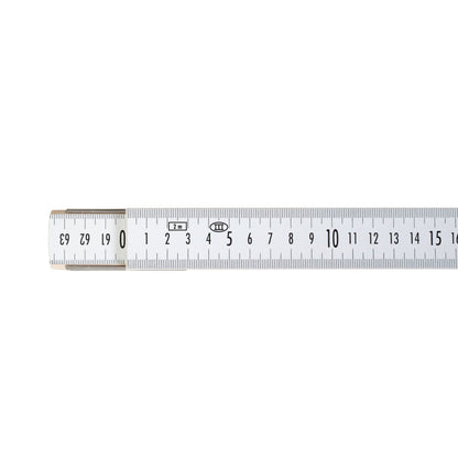 NESTLE Geometer-Maßstab Holz, 2m / 38cm