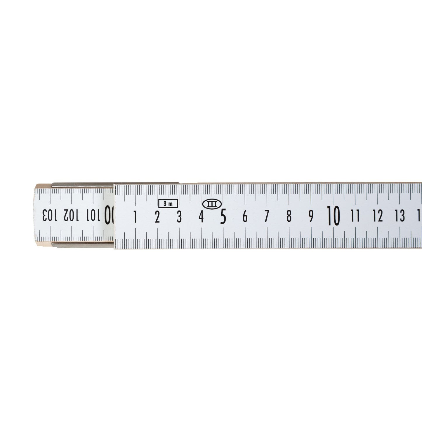 NESTLE Geometer-Maßstab Holz, 3m / 38cm
