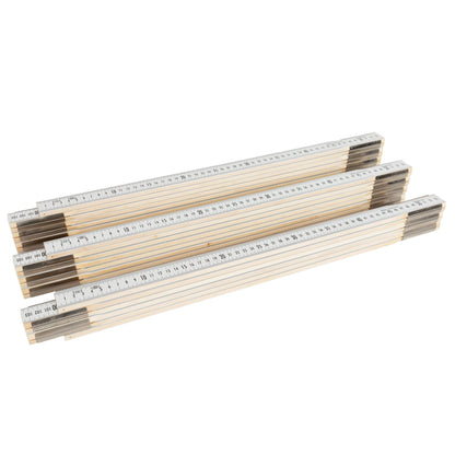 NESTLE Gliedermaßstab Holz, 5 m