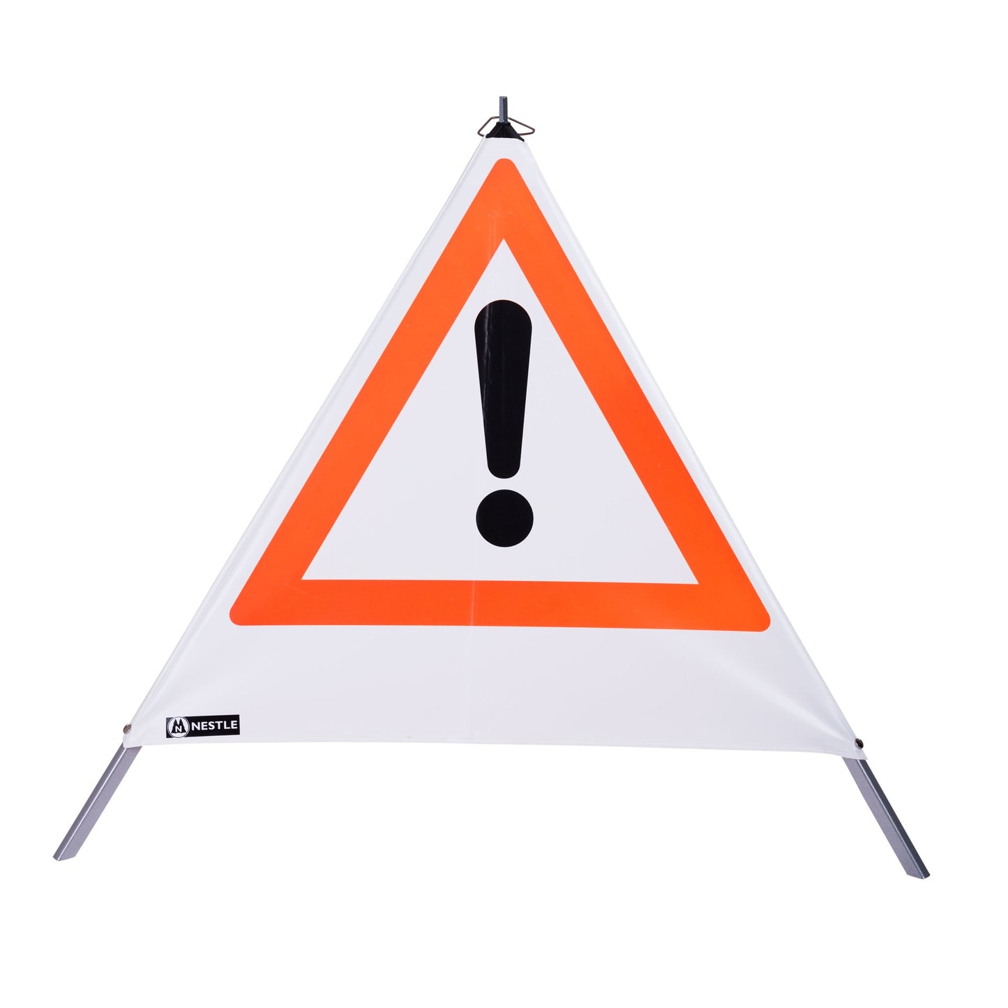 NESTLE Warnpyramide 90 cm, Achtung (VZ101), mit Feder