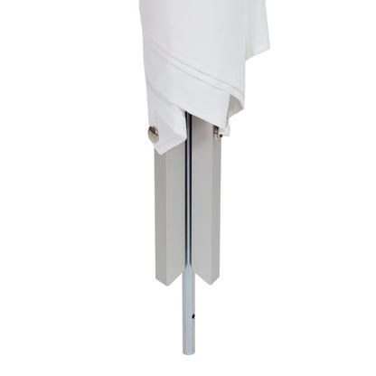 NESTLE Warnpyramide 90 cm, Schaufelmann (VZ123), mit Mittelfuß