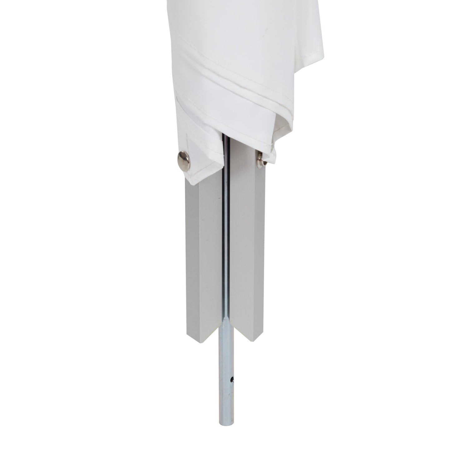 NESTLE Warnpyramide 70 cm, Rauchverbot (NZ01), weiß, mit Mittelfuß