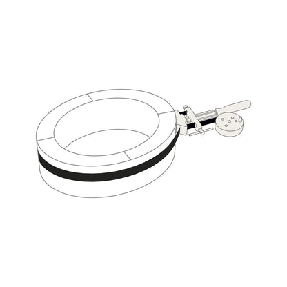 Piher Modell B Stahlband Rahmenspanner 800cm C-Ring