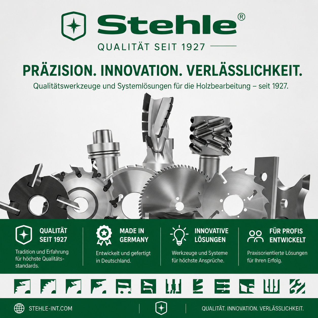 Stehle Harzgallenfräser HM 100x8x22 mm, Z=4 | Sägeblatt/Lamellofräser (Schiffchenfräser) | für Flachdübelfräsen & Lamellomaschinen | für Lamello MINISPOT 8 mm