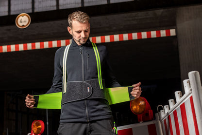 KNEETEK Rückenstützgurt HiVis XL, reflektierender Stützgurt für hohe Sichtbarkeit